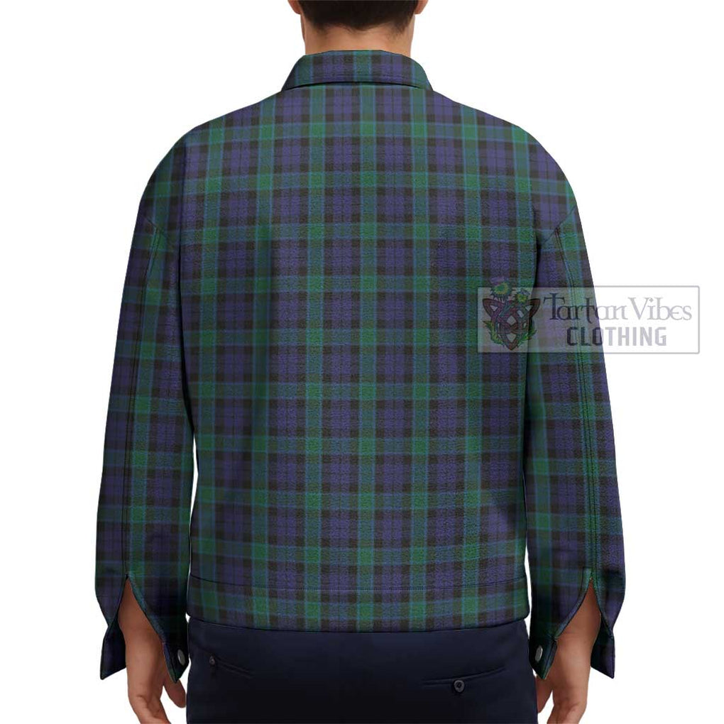 Graham of Menteith Tartan Unisex Lapel Cotton Jacket - Tartan Vibes Clothing