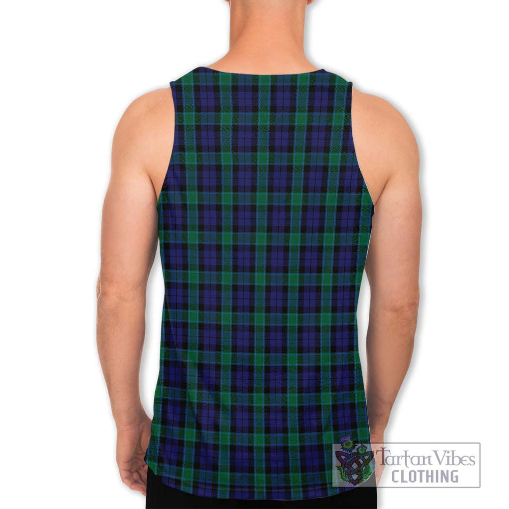 Graham of Menteith Tartan Men's Tank Top with Family Crest DNA In Me Style - Tartanvibesclothing Shop