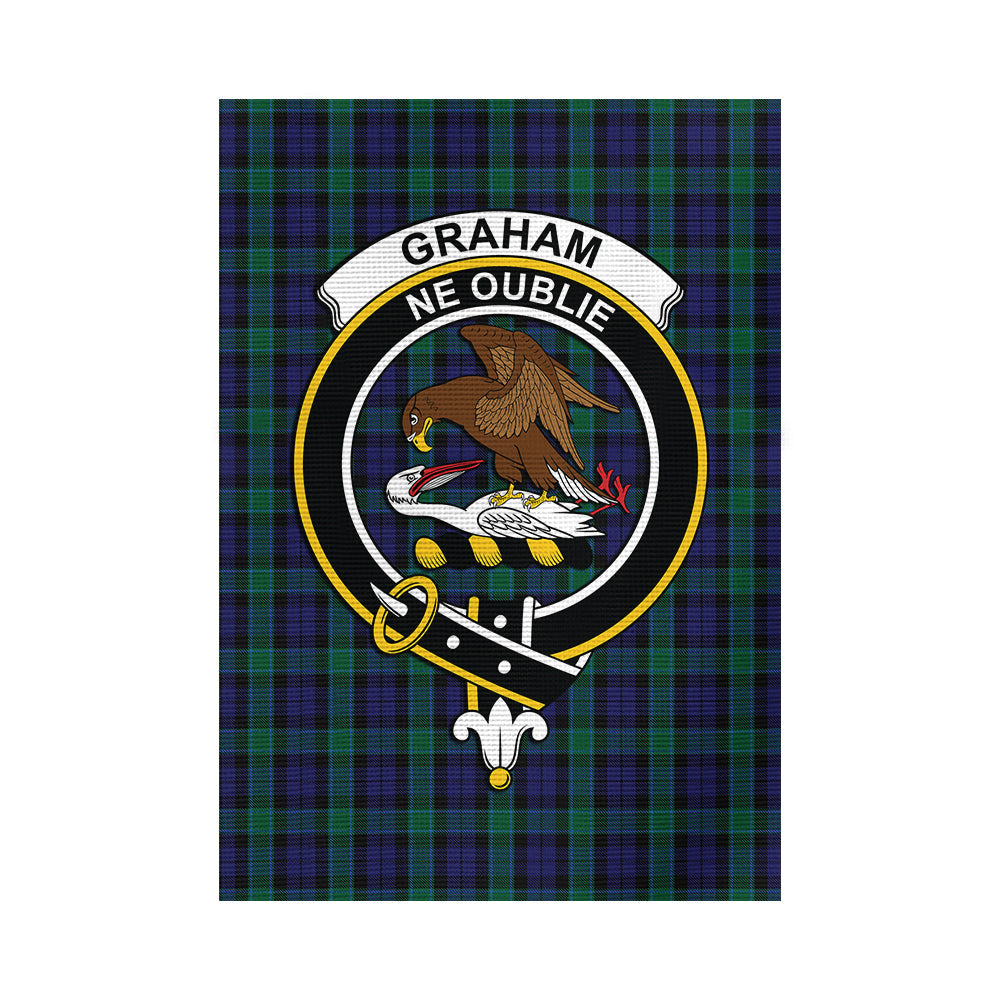 Graham of Menteith Tartan Flag with Family Crest - Tartan Vibes Clothing