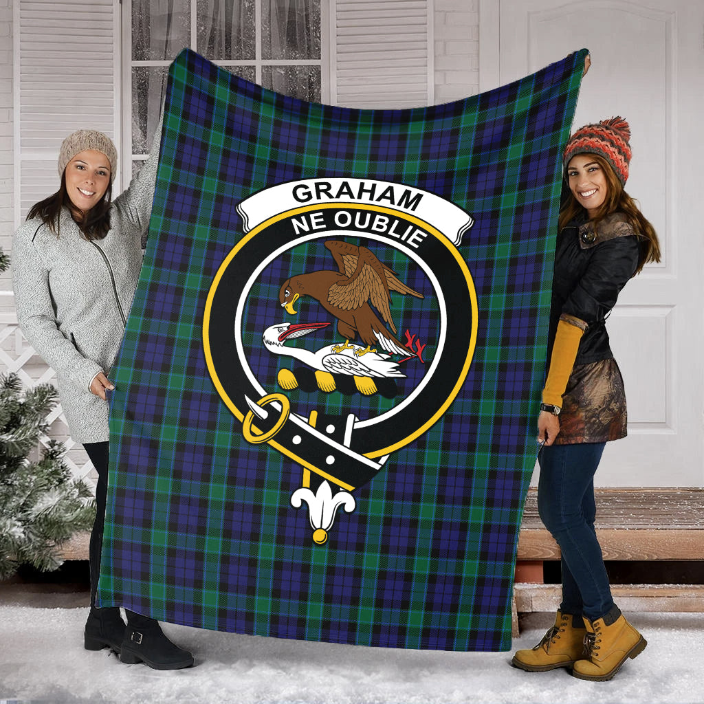 graham-of-menteith-tartab-blanket-with-family-crest