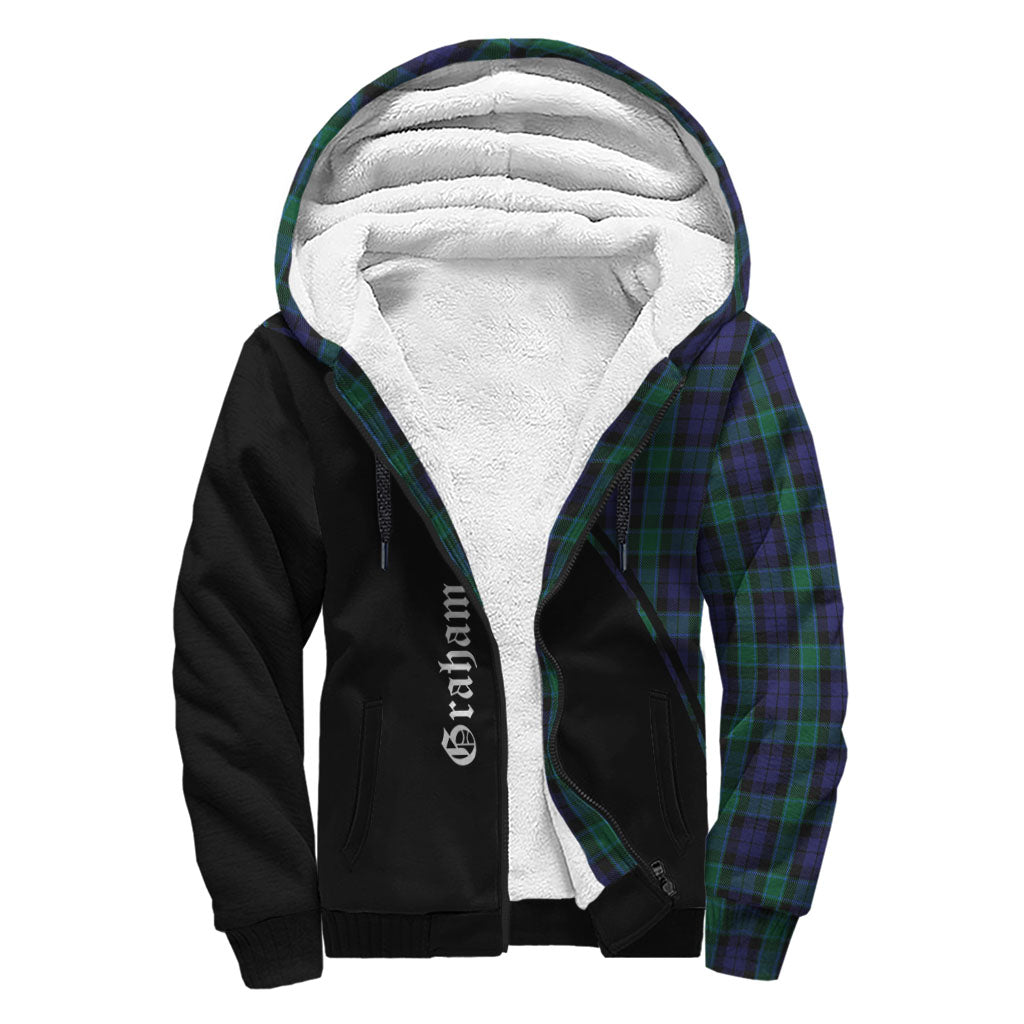 graham-of-menteith-tartan-sherpa-hoodie-with-family-crest-curve-style