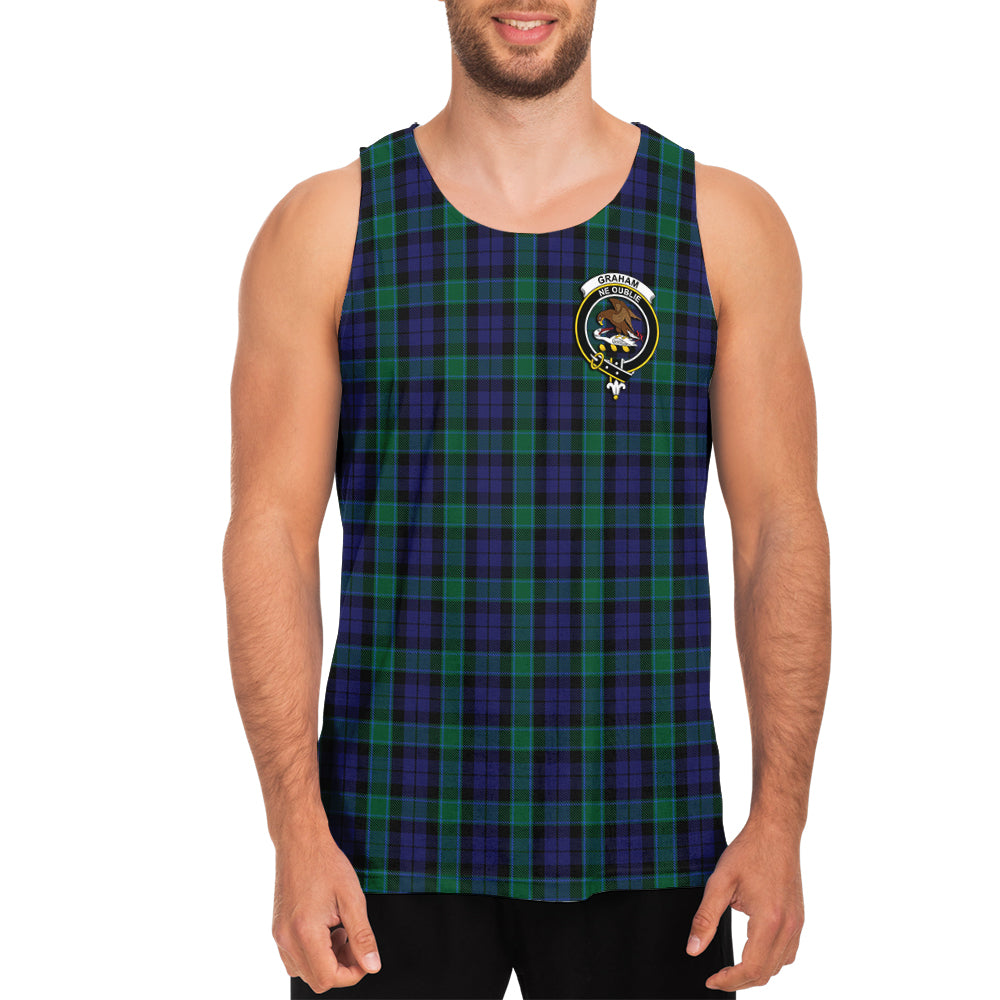 graham-of-menteith-tartan-mens-tank-top-with-family-crest