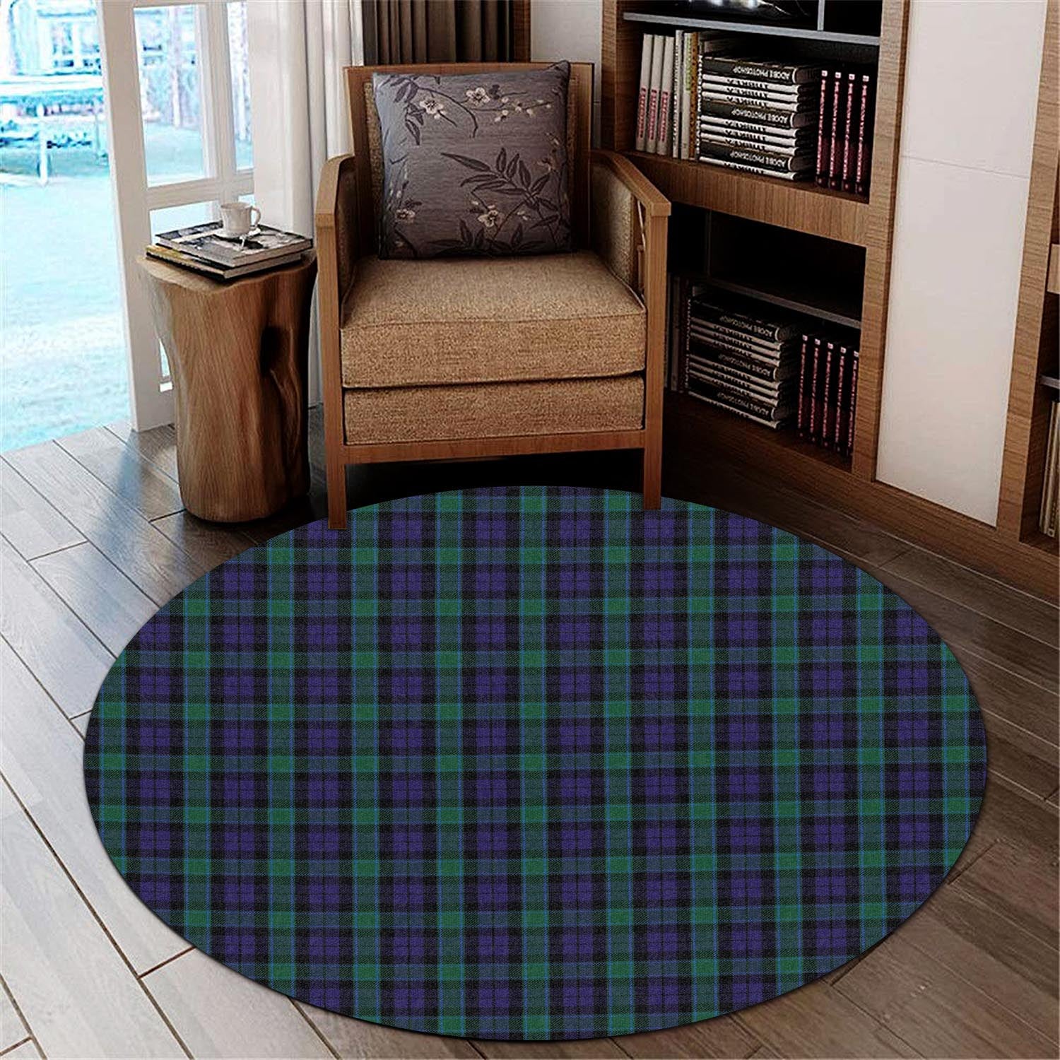 graham-of-menteith-tartan-round-rug