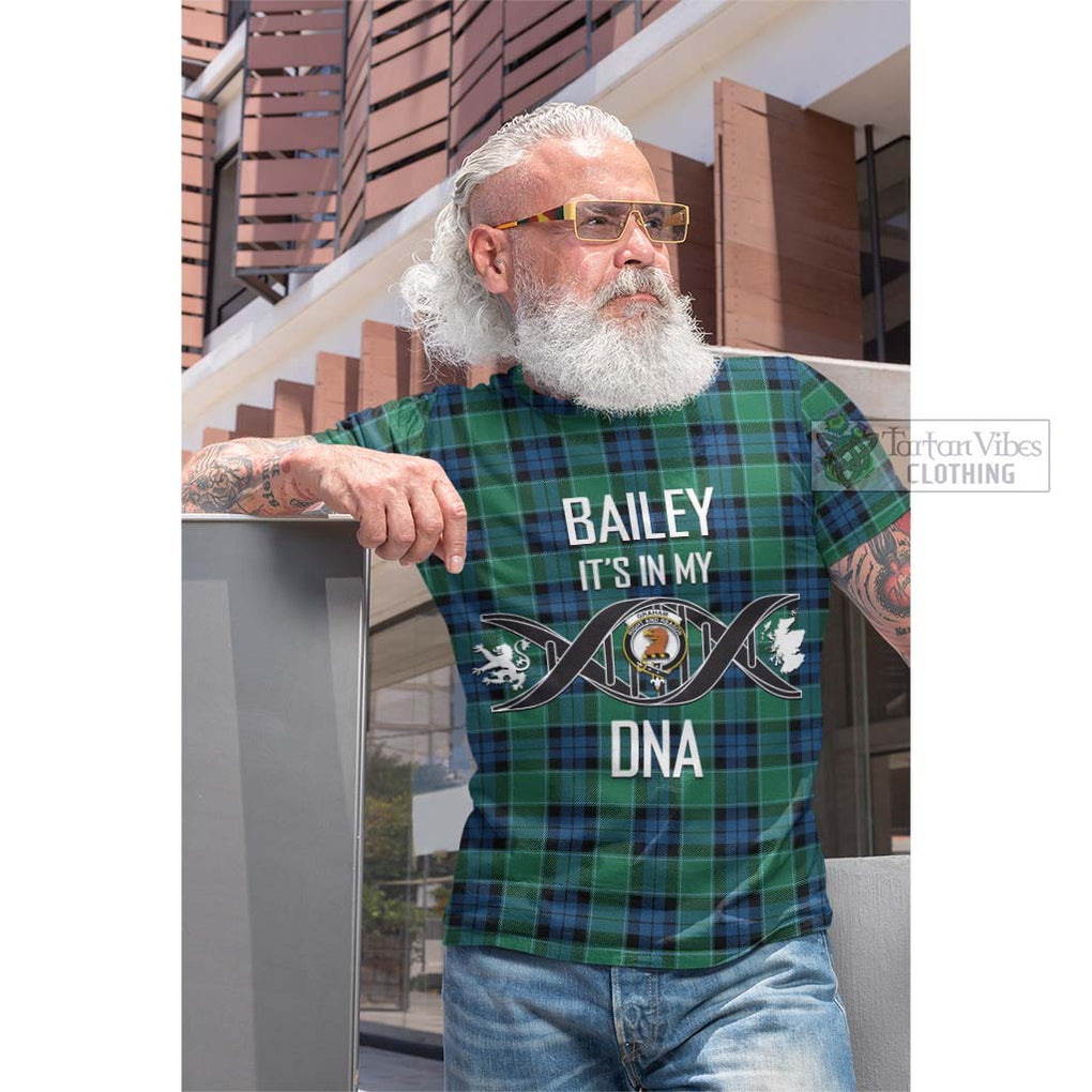 Tartan Vibes Clothing Graham of Menteith Ancient Tartan Cotton T-shirt with Family Crest DNA In Me Style