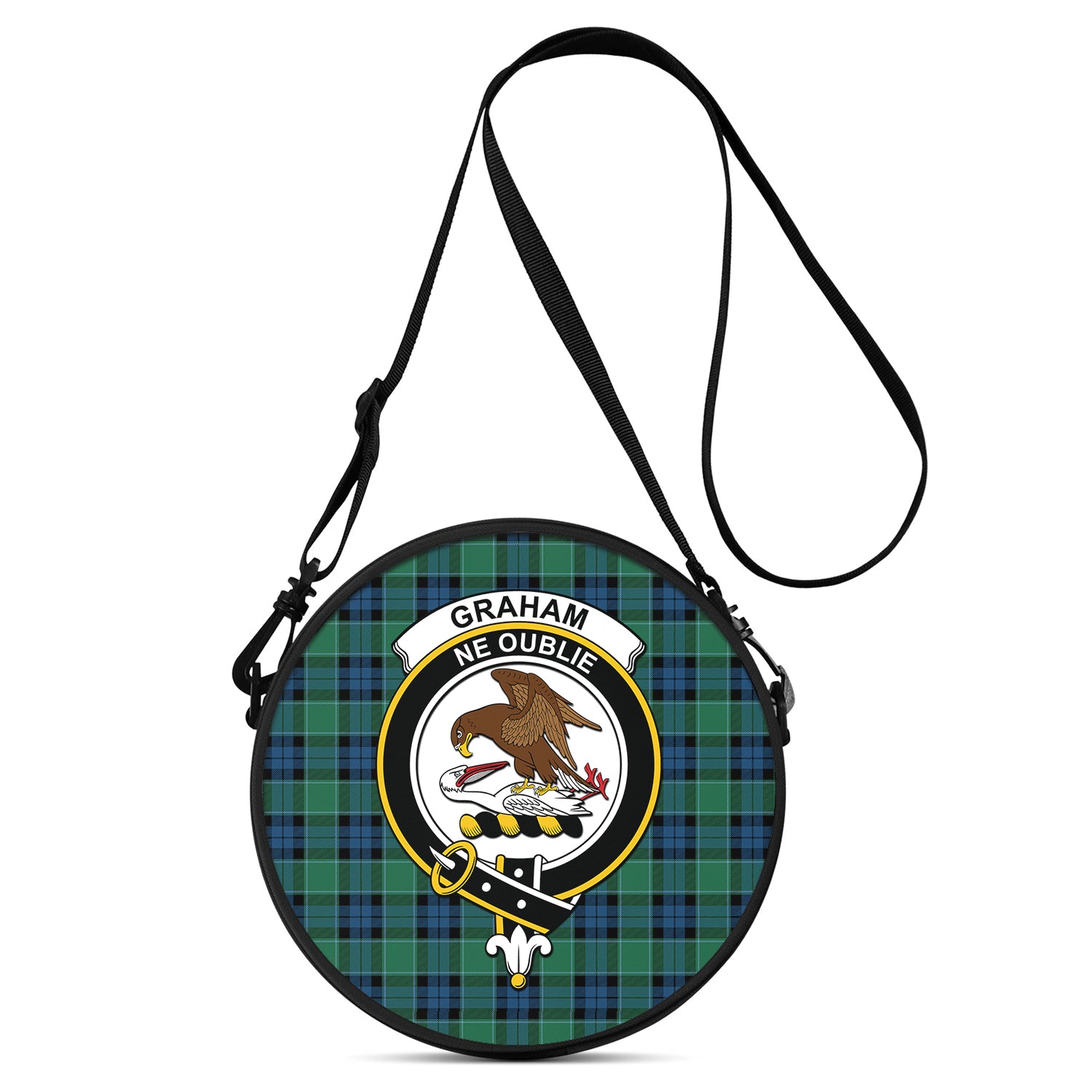 graham-of-menteith-ancient-tartan-round-satchel-bags-with-family-crest