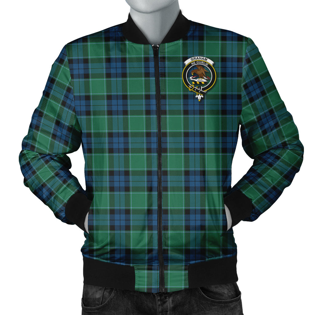 graham-of-menteith-ancient-tartan-bomber-jacket-with-family-crest