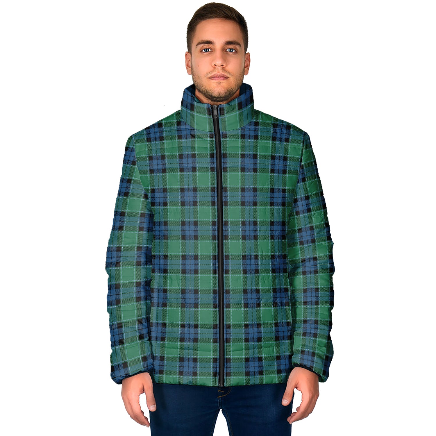 Graham of Menteith Ancient Tartan Padded Jacket - Tartan Vibes Clothing