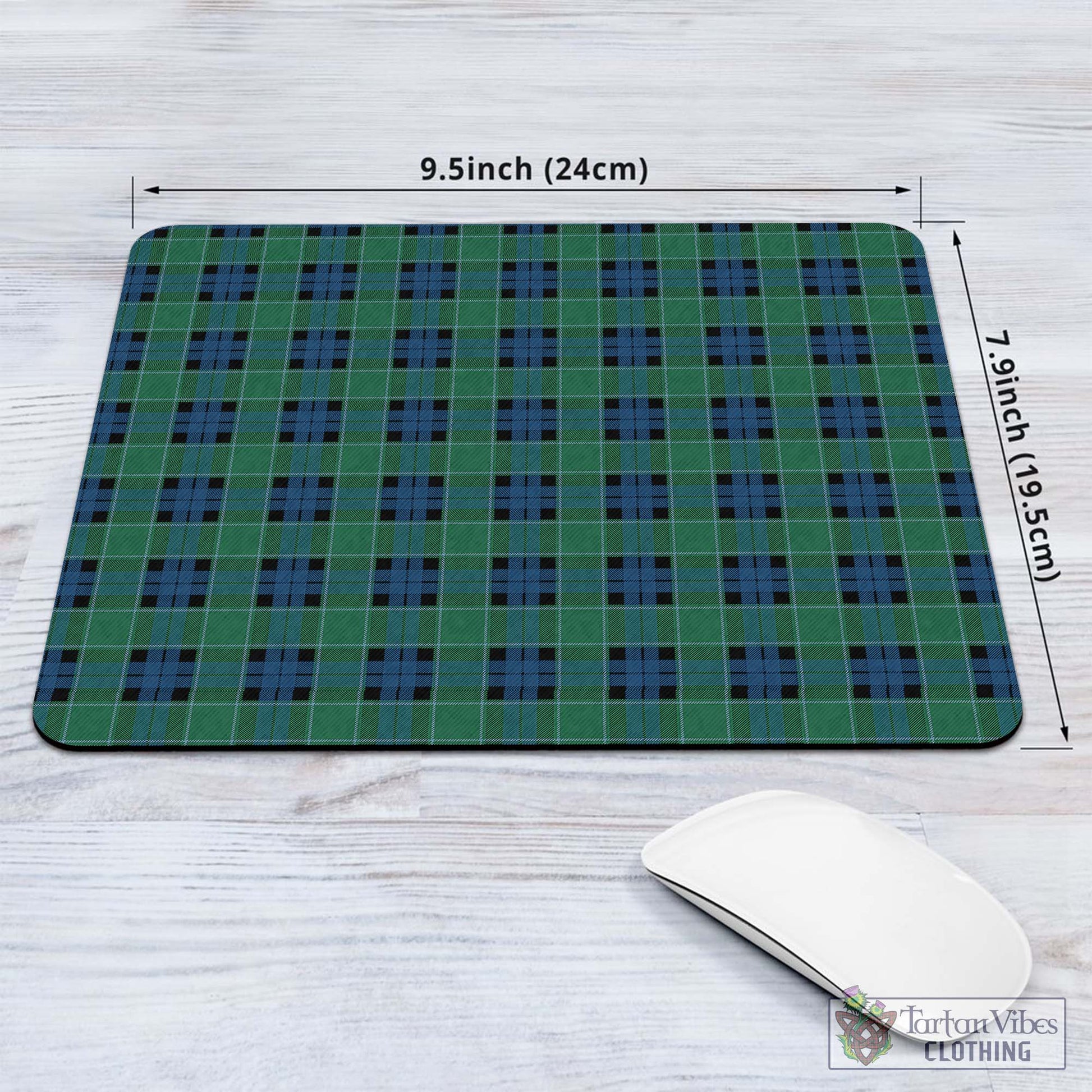 Tartan Vibes Clothing Graham of Menteith Ancient Tartan Mouse Pad