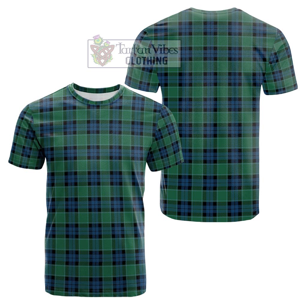 Graham of Menteith Ancient Tartan Cotton T-Shirt Kid's Shirt - Tartanvibesclothing Shop