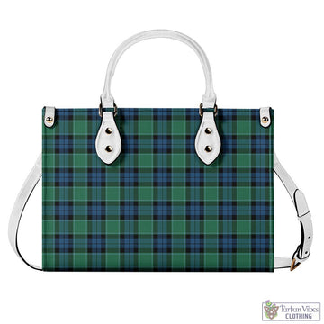 Graham of Menteith Ancient Tartan Luxury Leather Handbags