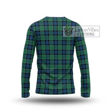 Graham of Menteith Ancient Tartan Long Sleeve T-Shirt with Family Crest DNA In Me Style