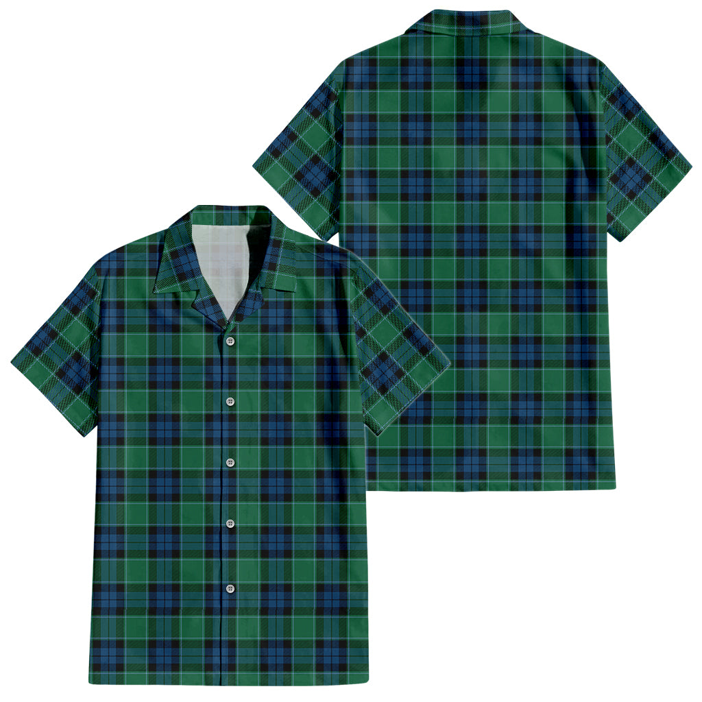 graham-of-menteith-ancient-tartan-short-sleeve-button-down-shirt