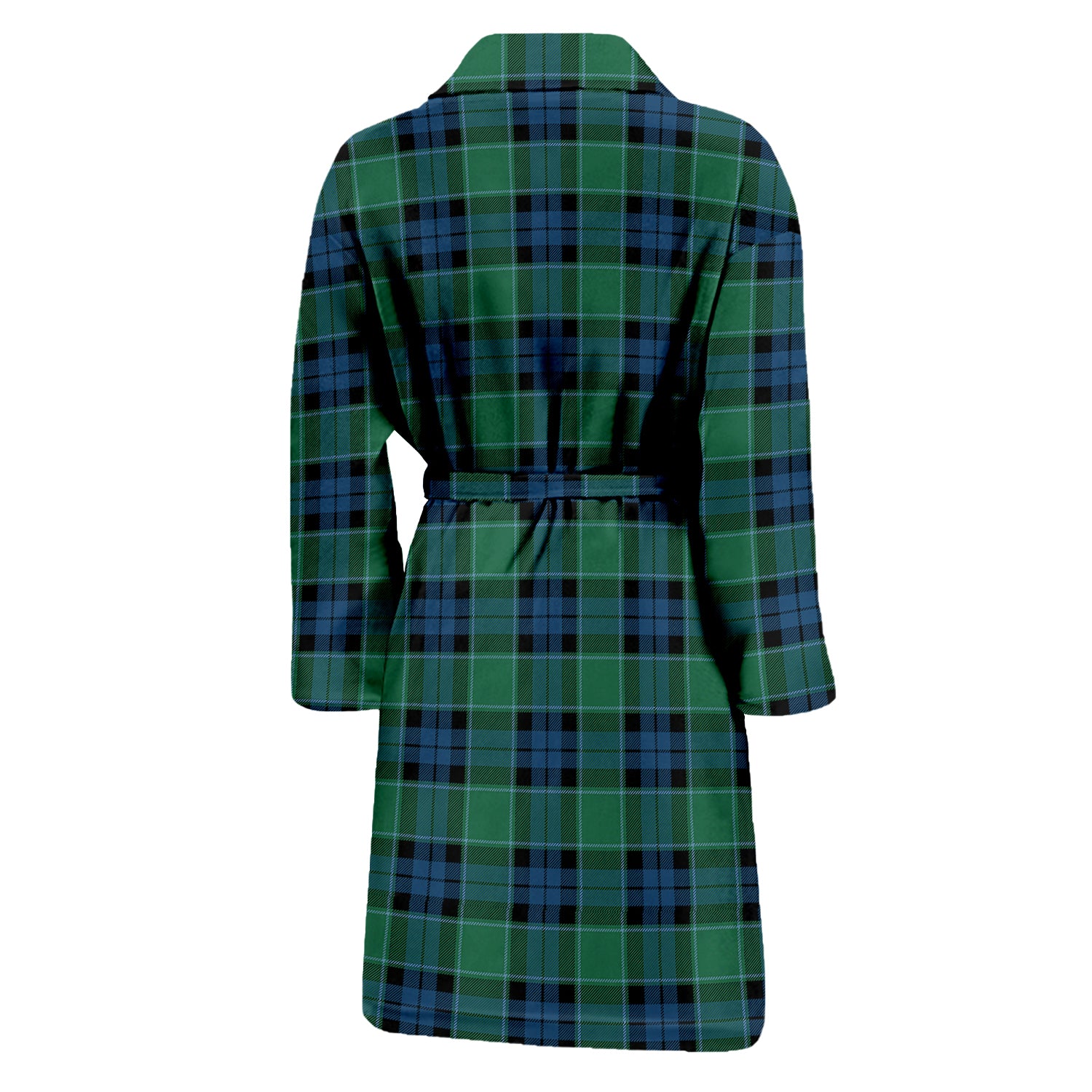 Graham of Menteith Ancient Tartan Bathrobe with Family Crest - Tartan Vibes Clothing