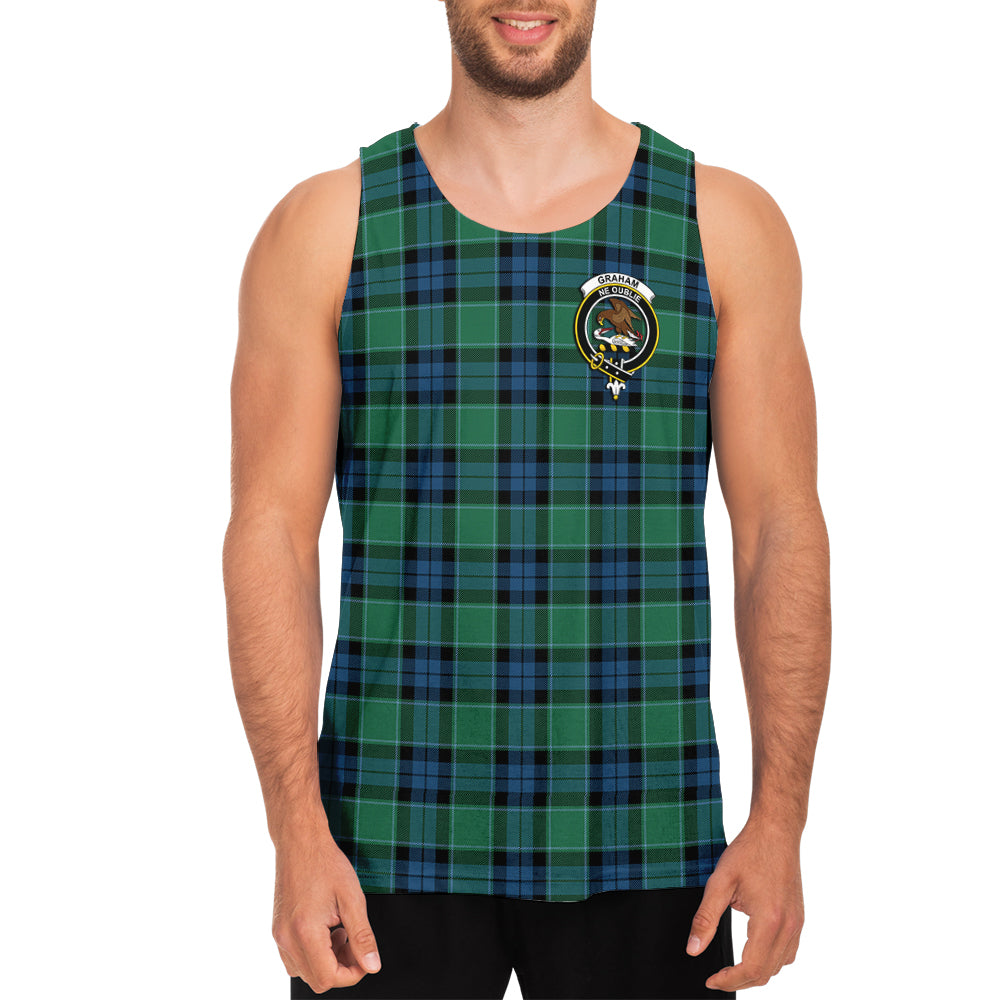 graham-of-menteith-ancient-tartan-mens-tank-top-with-family-crest