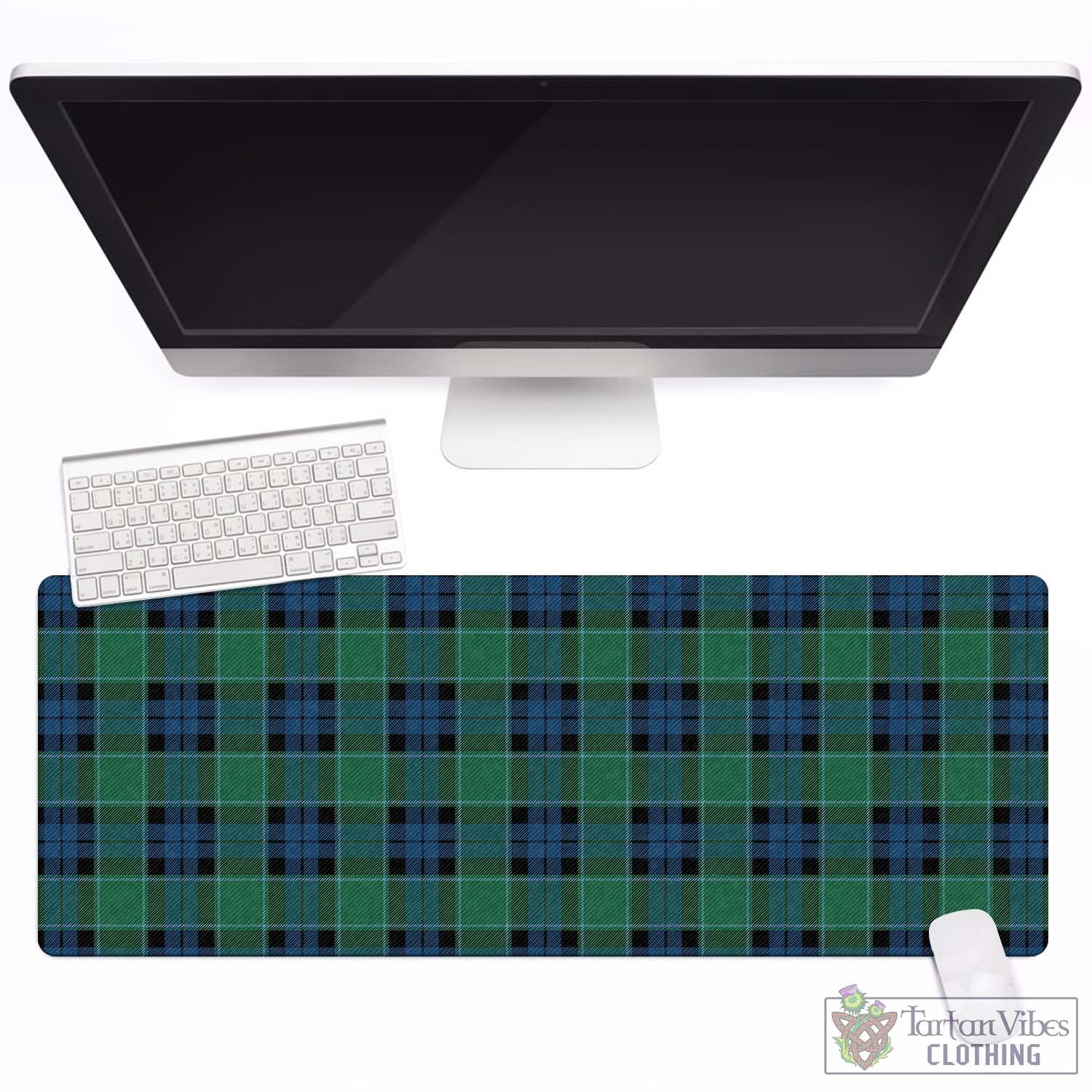 Tartan Vibes Clothing Graham of Menteith Ancient Tartan Mouse Pad