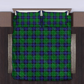 Graham of Menteith Modern Tartan Quilt Bed Set