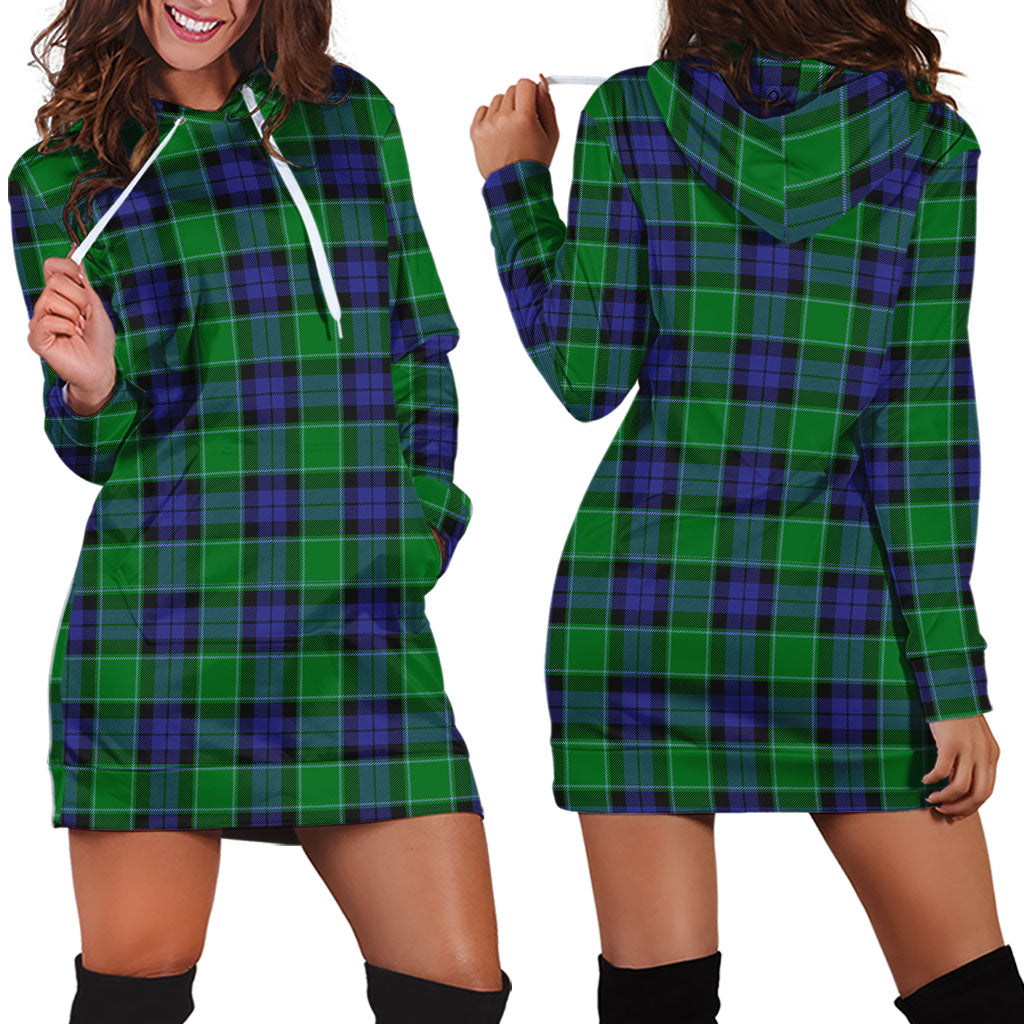 Graham of Menteith Modern Tartan Hoodie Dress - Tartan Vibes Clothing