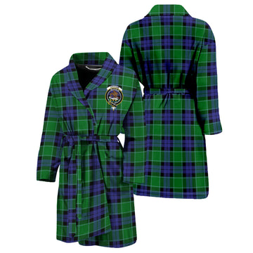 Graham of Menteith Modern Tartan Bathrobe with Family Crest