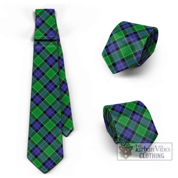 Graham of Menteith Modern Tartan Classic Necktie Cross Style