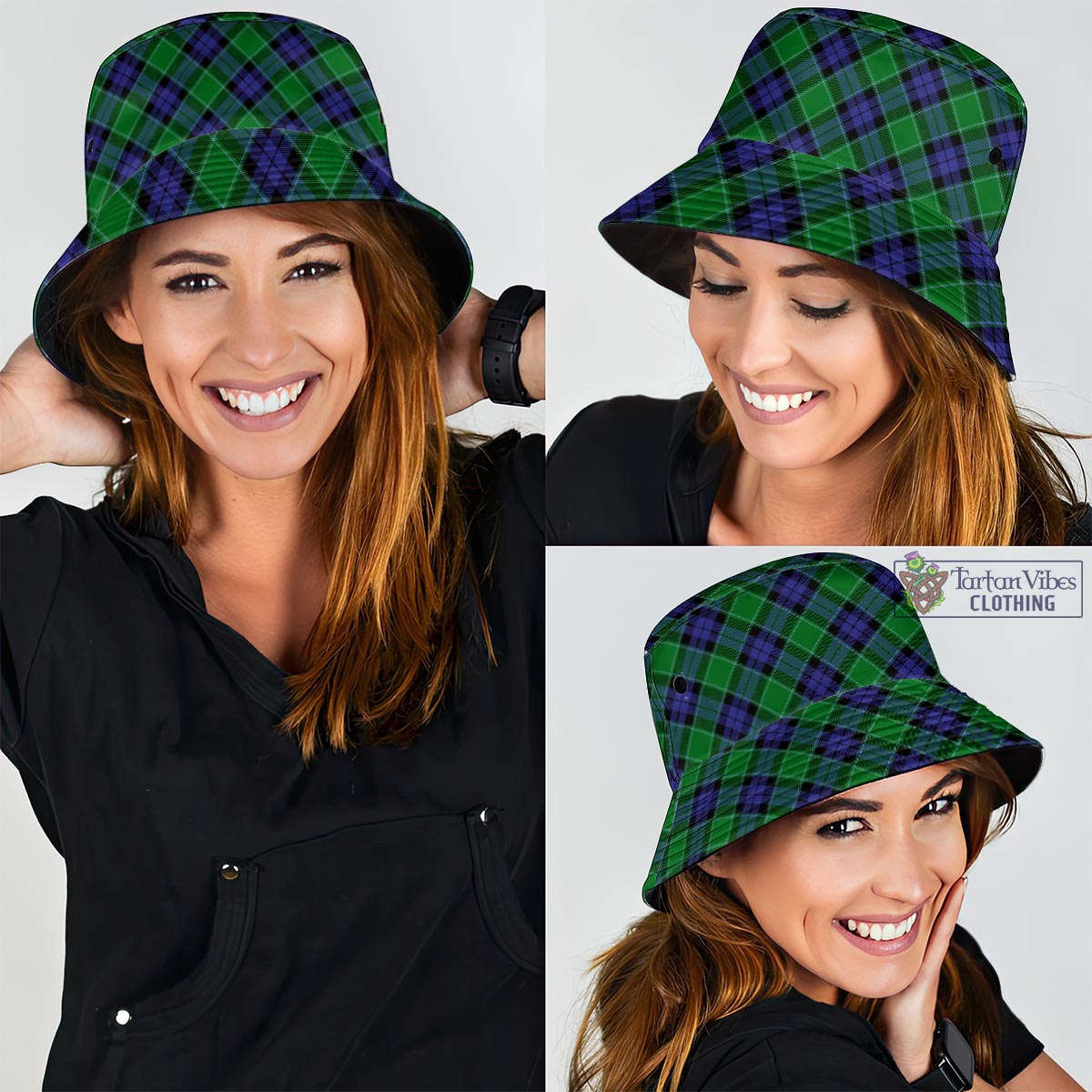 Tartan Vibes Clothing Graham of Menteith Modern Tartan Bucket Hat