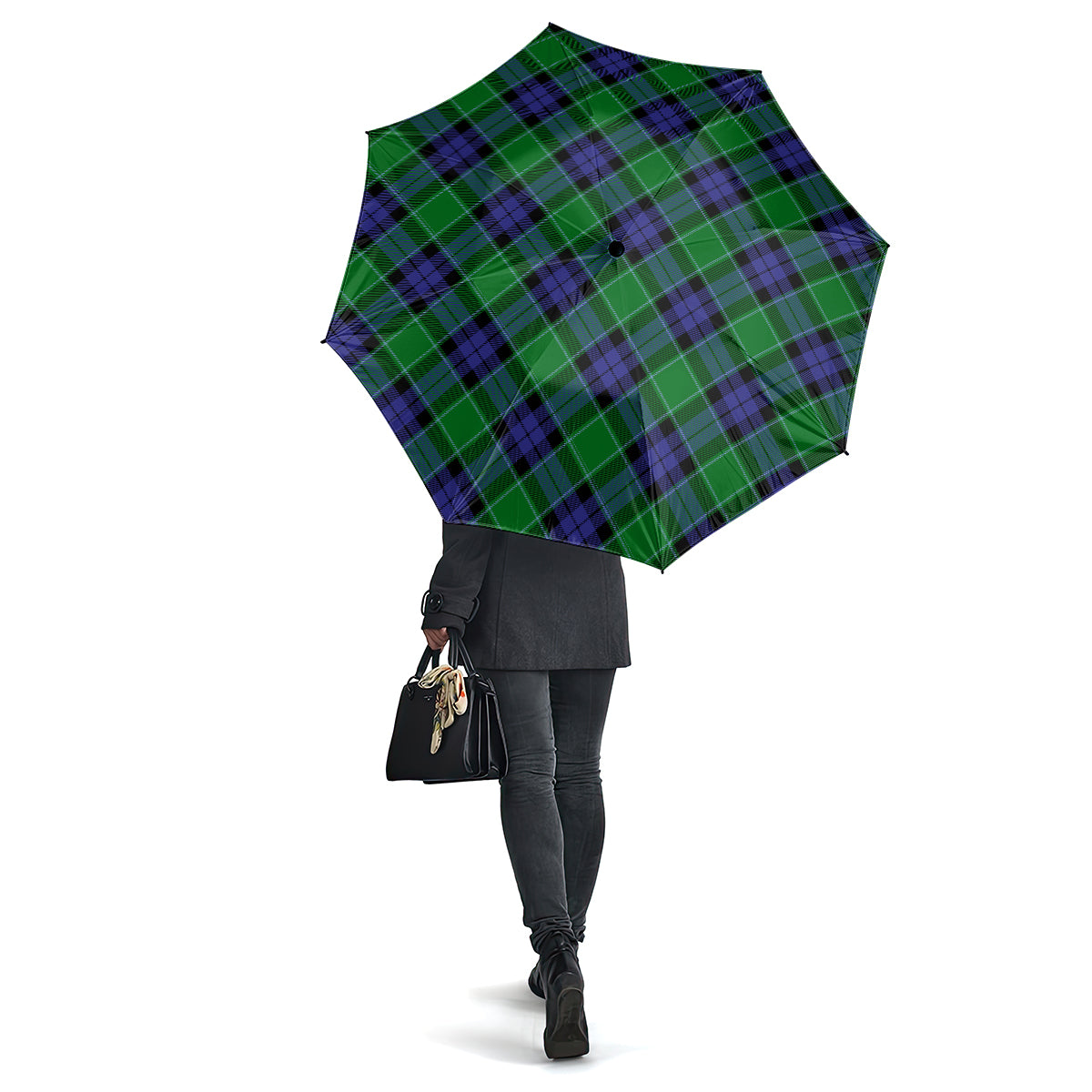 Graham of Menteith Modern Tartan Umbrella One Size - Tartanvibesclothing