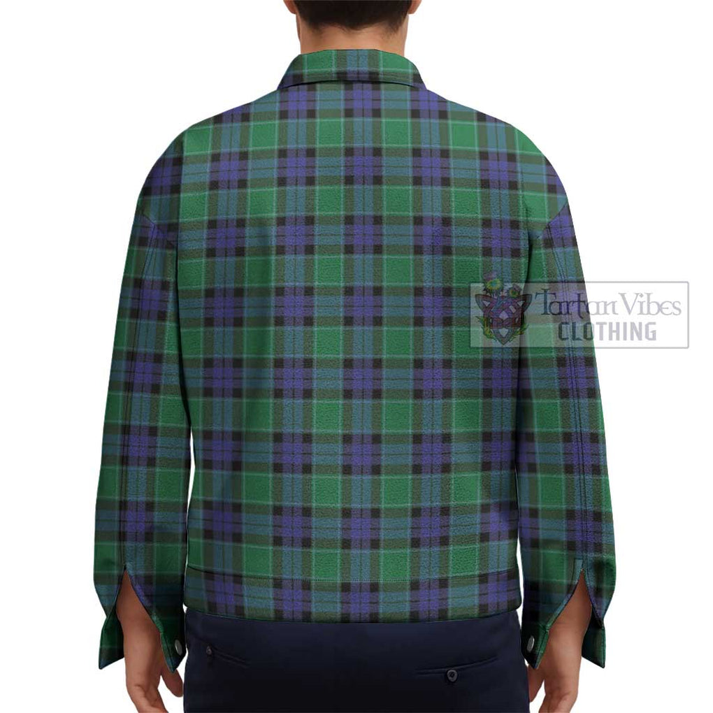 Graham of Menteith Modern Tartan Unisex Lapel Cotton Jacket - Tartan Vibes Clothing