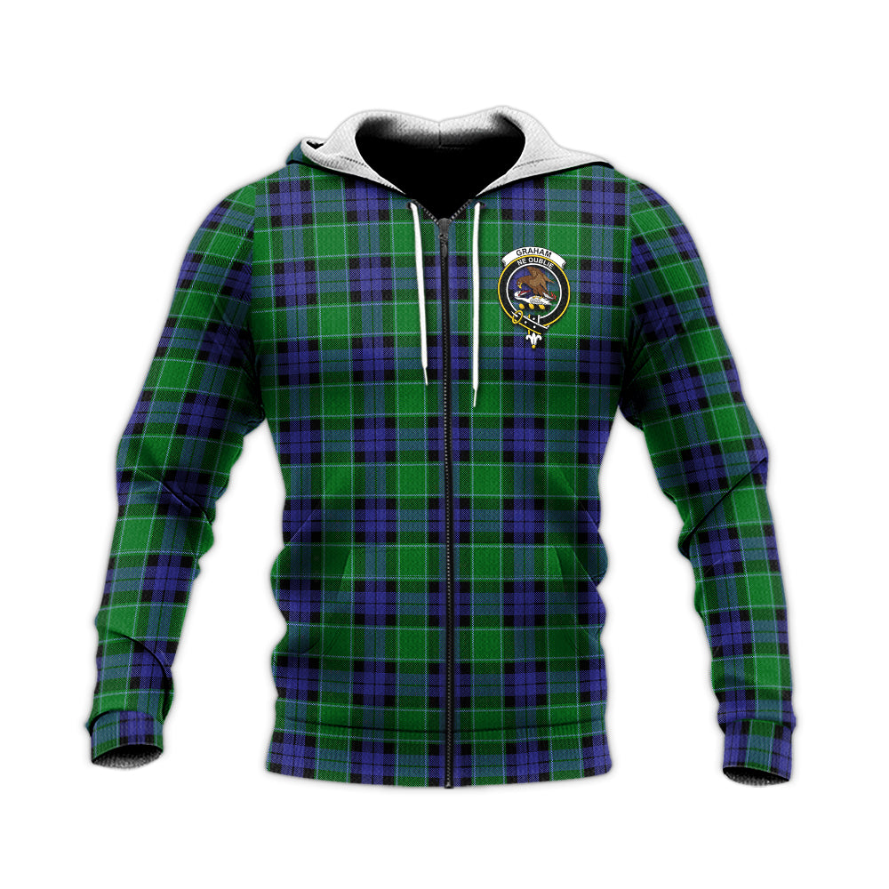 graham-of-menteith-modern-tartan-knitted-hoodie-with-family-crest