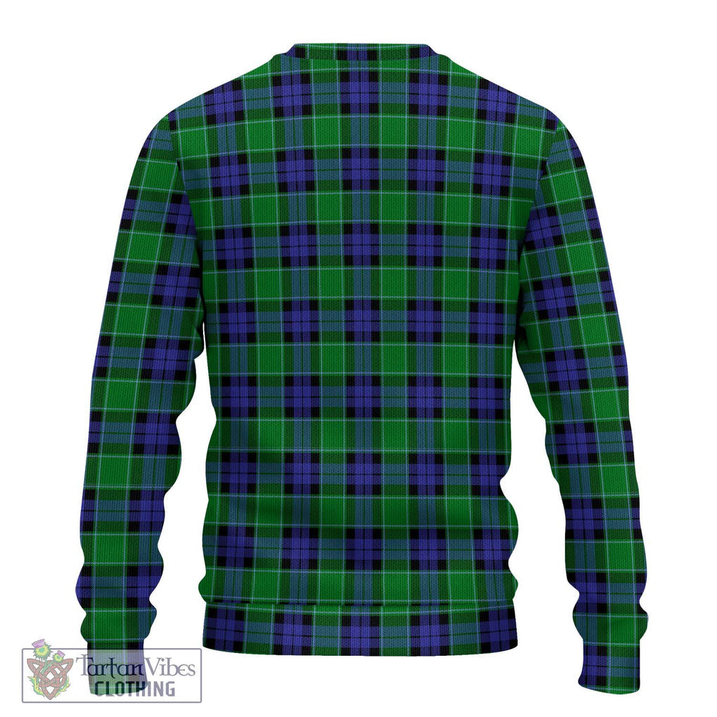 Graham of Menteith Modern Tartan Knitted Sweater with Family Crest DNA In Me Style - Tartanvibesclothing Shop