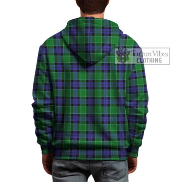 Graham of Menteith Modern Tartan Hoodie with Family Crest DNA In Me Style