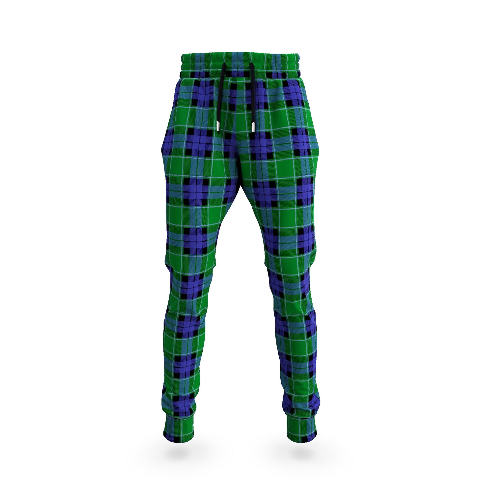 Graham of Menteith Modern Tartan Joggers Pants 5XL - Tartan Vibes Clothing