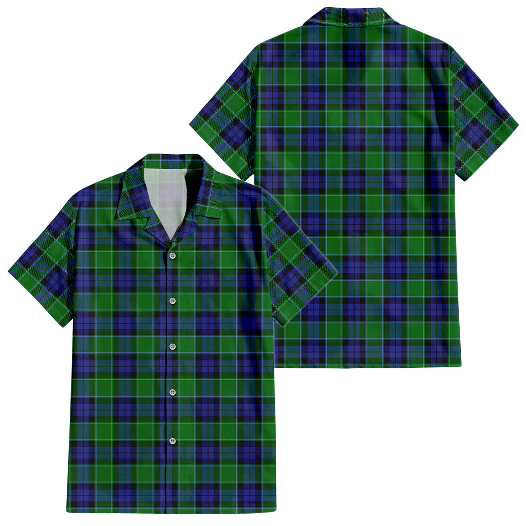 graham-of-menteith-modern-tartan-short-sleeve-button-down-shirt