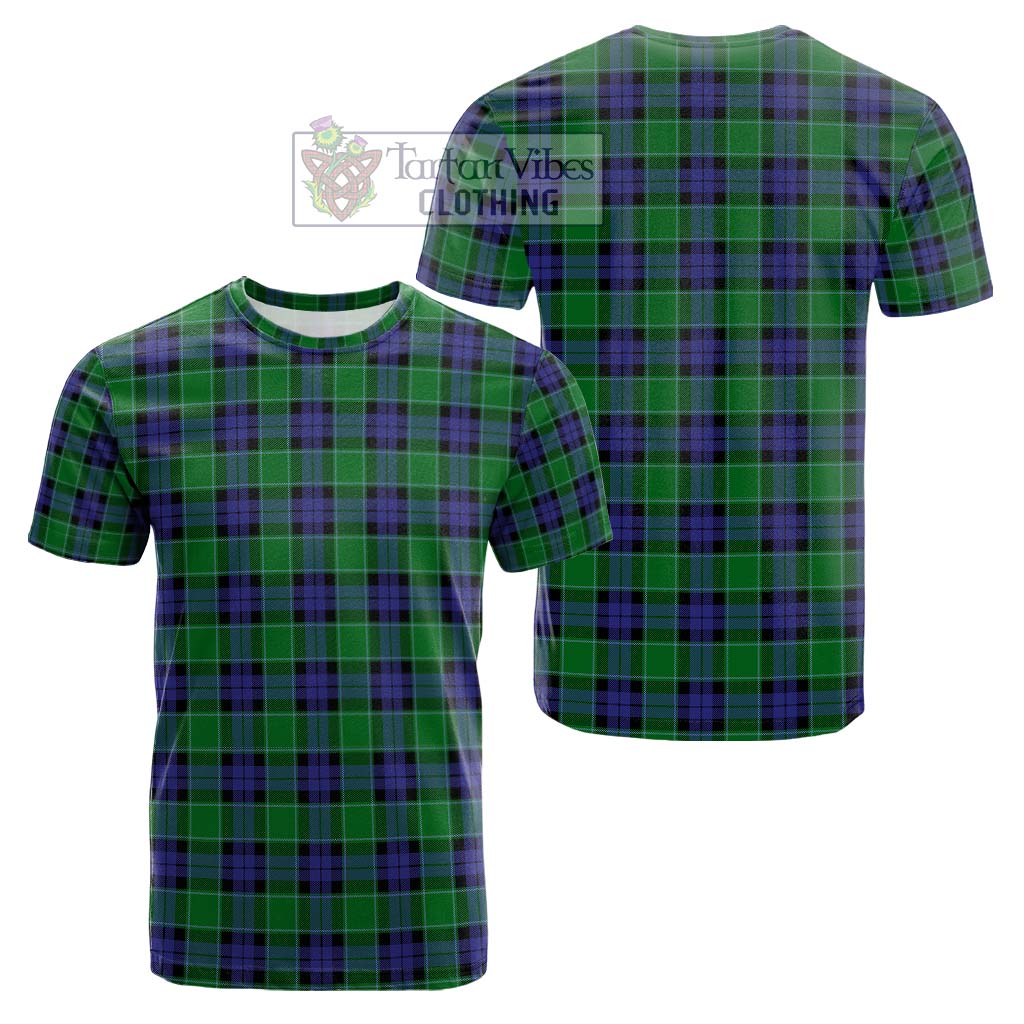 Graham of Menteith Modern Tartan Cotton T-Shirt Kid's Shirt - Tartanvibesclothing Shop