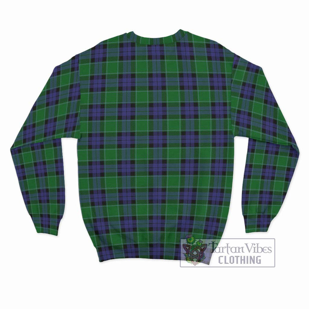 Graham of Menteith Modern Tartan Sweatshirt with Family Crest DNA In Me Style - Tartanvibesclothing Shop