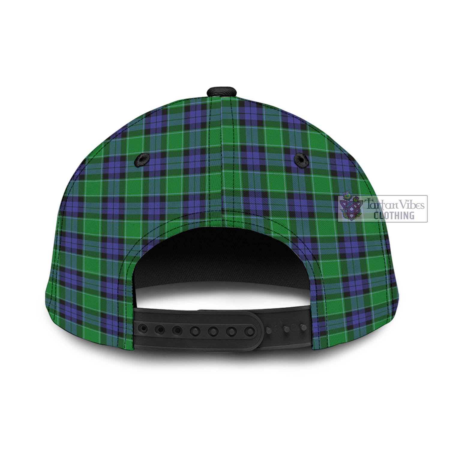 Tartan Vibes Clothing Graham of Menteith Modern Tartan Classic Cap with Family Crest In Me Style