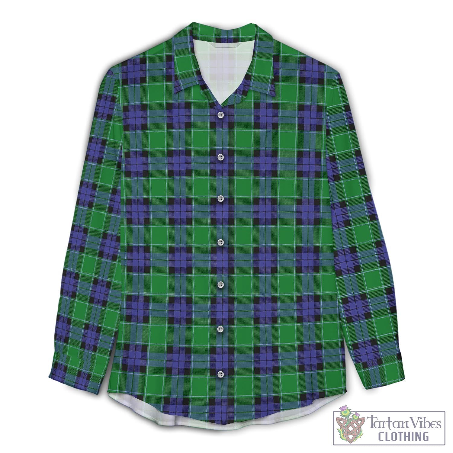 Graham of Menteith Modern Tartan Womens Casual Shirt