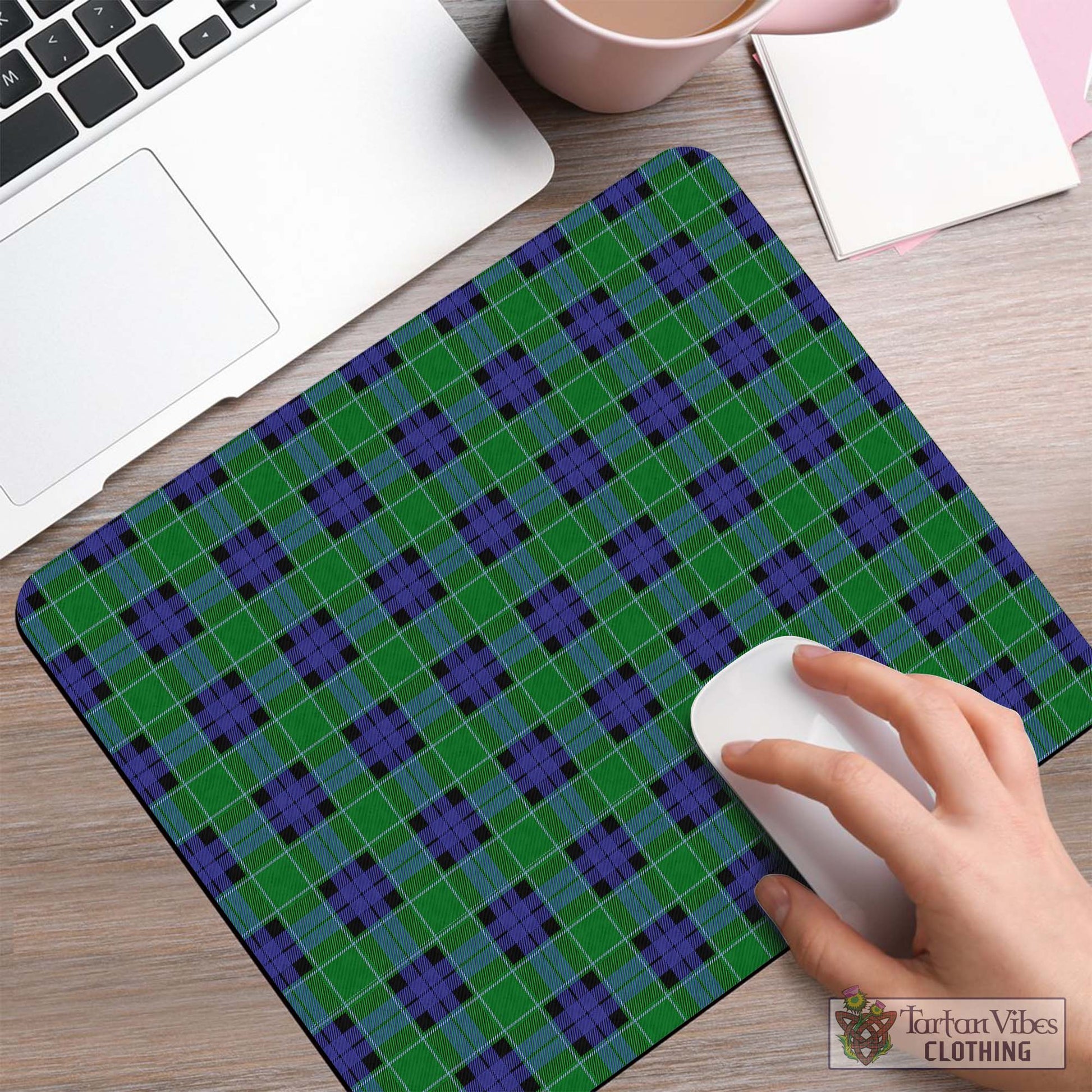 Tartan Vibes Clothing Graham of Menteith Modern Tartan Mouse Pad