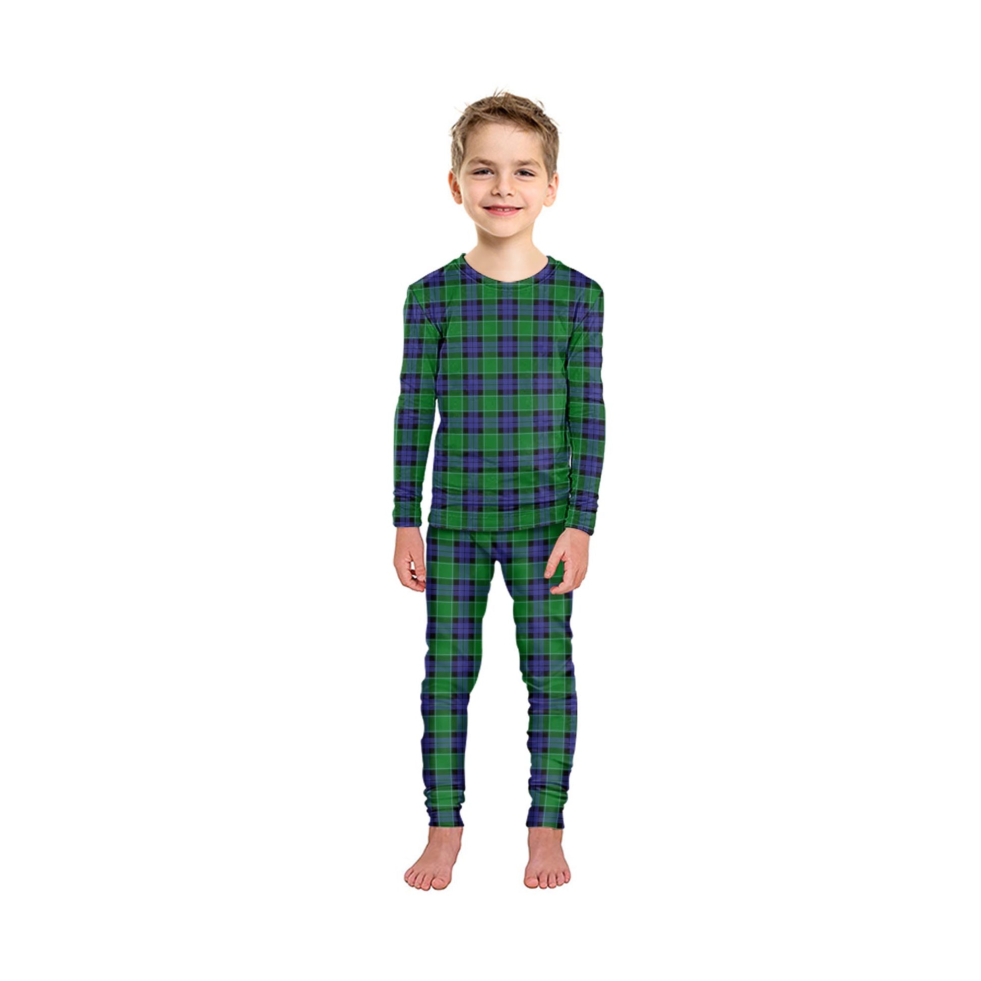 Graham of Menteith Modern Tartan Pajamas Family Set - Tartan Vibes Clothing