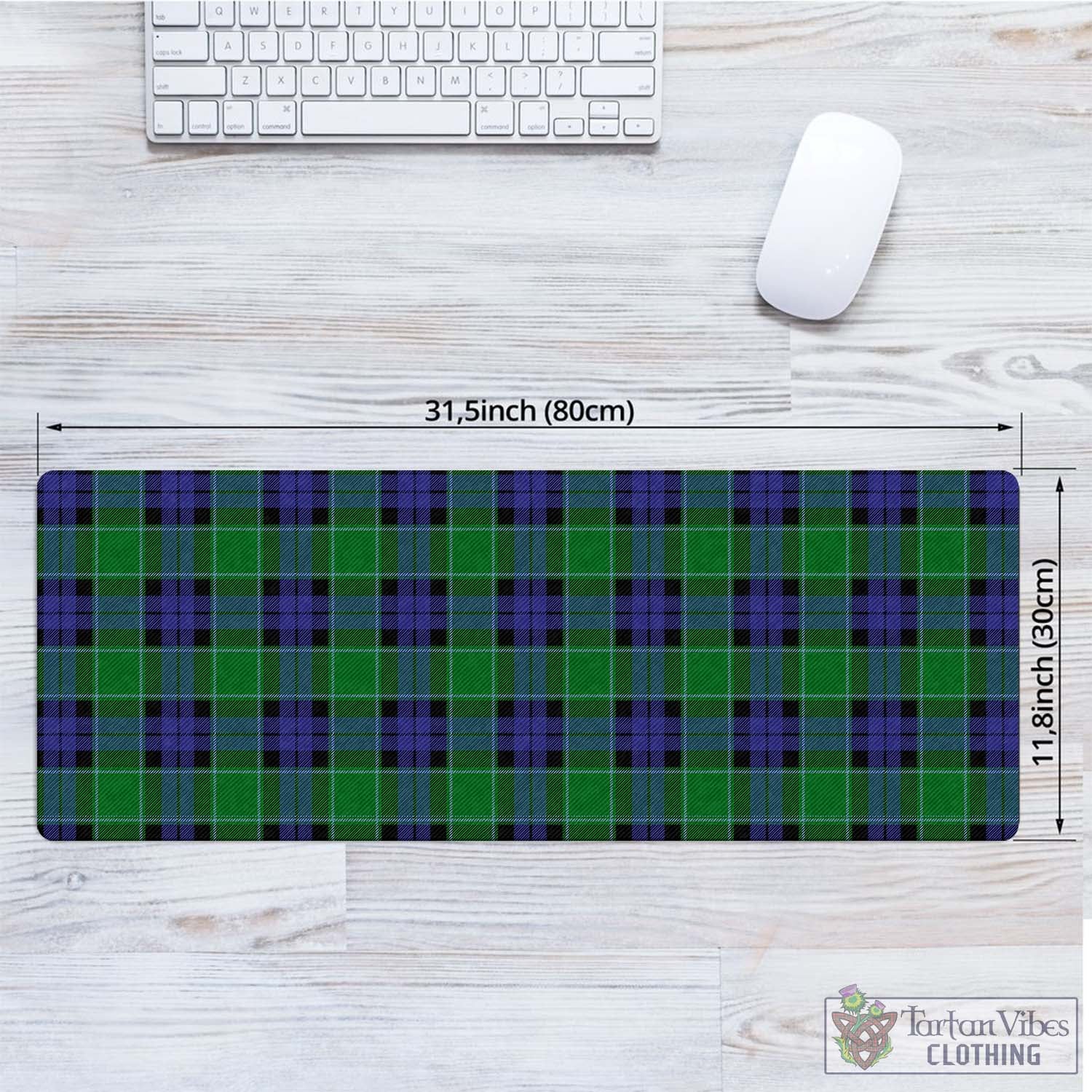 Tartan Vibes Clothing Graham of Menteith Modern Tartan Mouse Pad