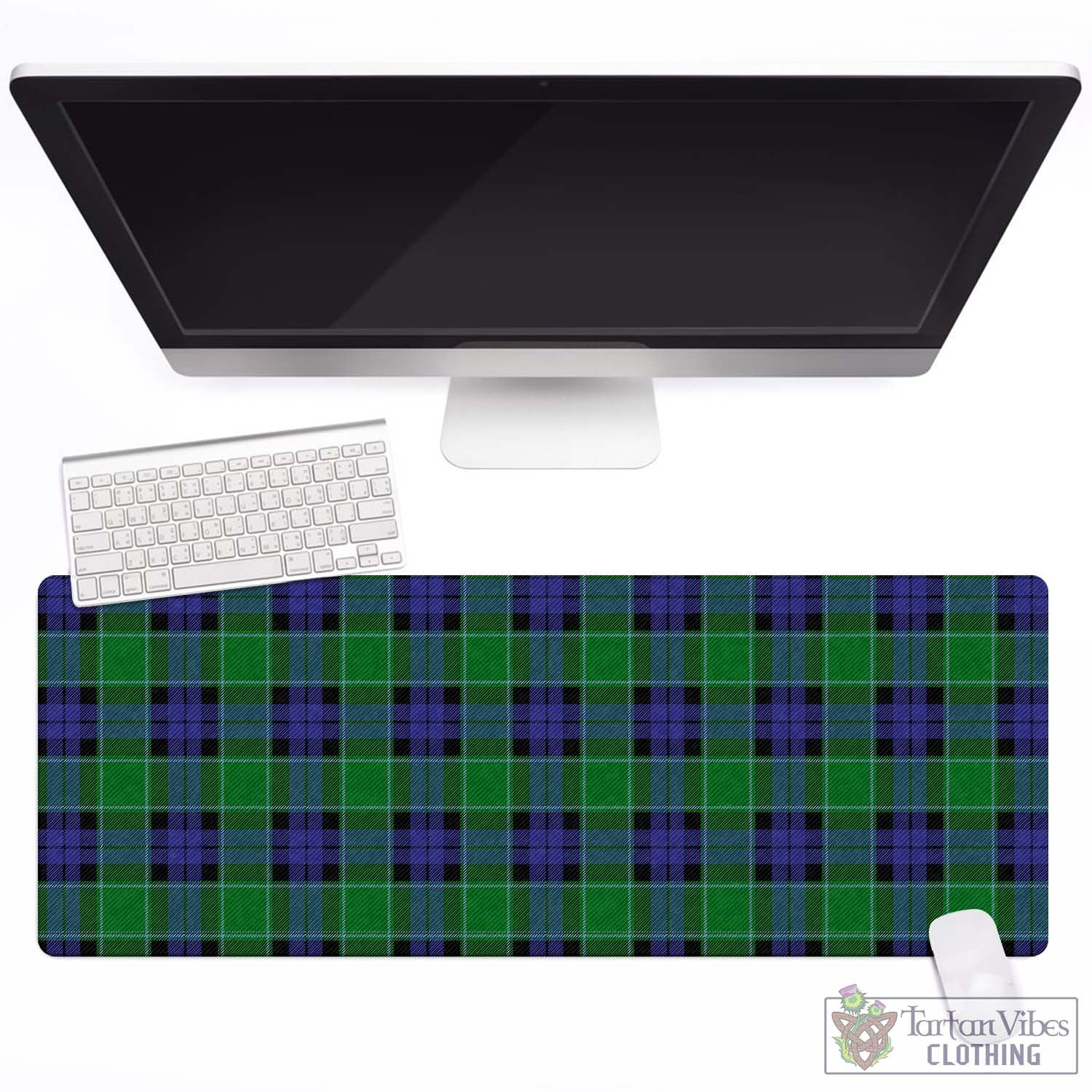 Tartan Vibes Clothing Graham of Menteith Modern Tartan Mouse Pad