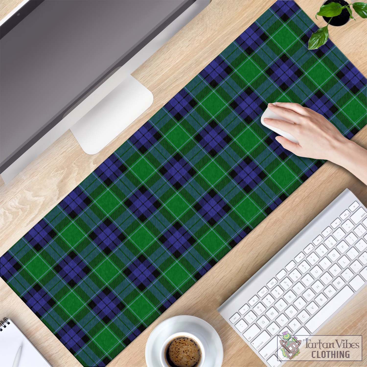 Tartan Vibes Clothing Graham of Menteith Modern Tartan Mouse Pad