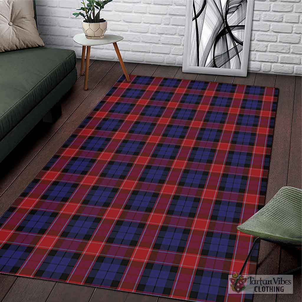 Tartan Vibes Clothing Graham of Menteith Red Tartan Area Rug