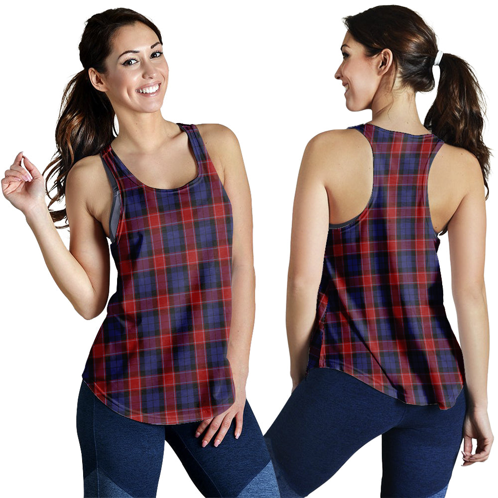 graham-of-menteith-red-tartan-women-racerback-tanks