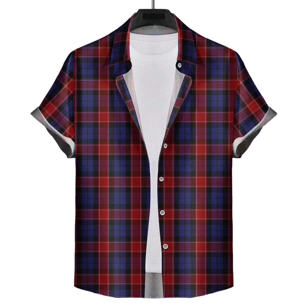 graham-of-menteith-red-tartan-short-sleeve-button-down-shirt