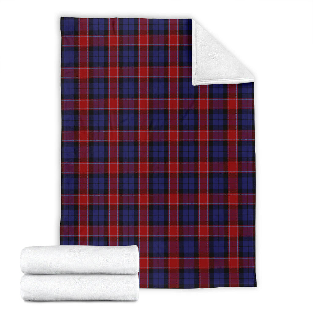 Graham of Menteith Red Tartan Blanket X-Large 59 x 79 inches 150 x 200 cm - Tartan Vibes Clothing