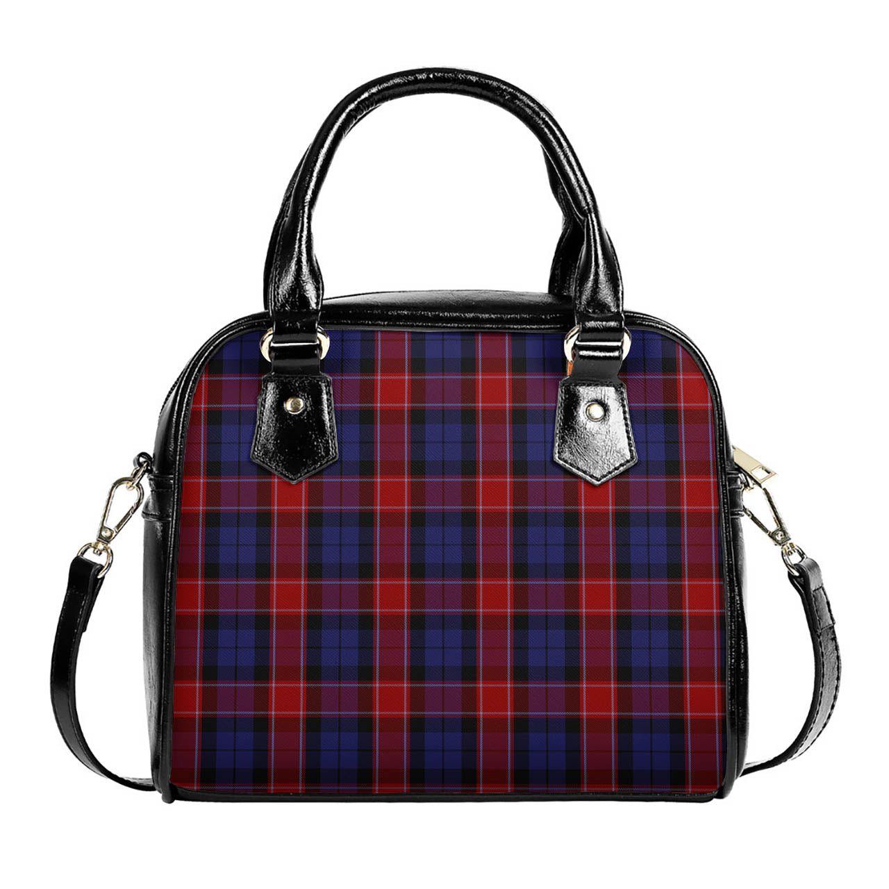 Graham of Menteith Red Tartan Shoulder Handbags One Size 6*25*22 cm - Tartanvibesclothing