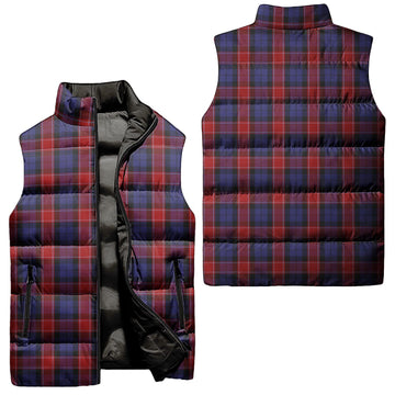 Graham of Menteith Red Tartan Sleeveless Puffer Jacket