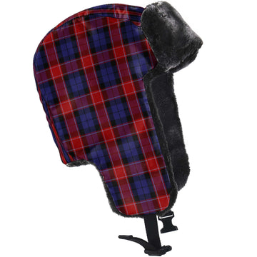 Graham of Menteith Red Tartan Winter Trapper Hat