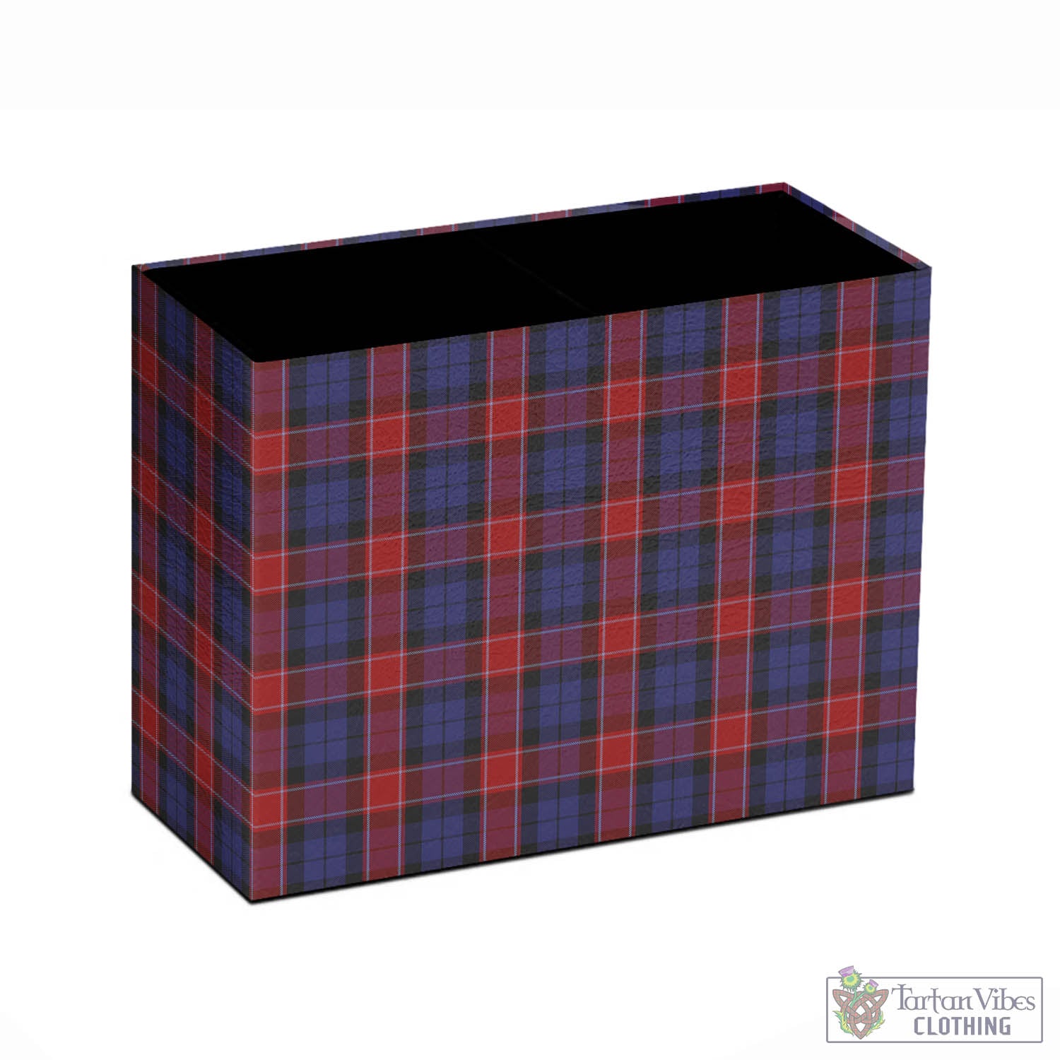 Tartan Vibes Clothing Graham of Menteith Red Tartan Pen Holder