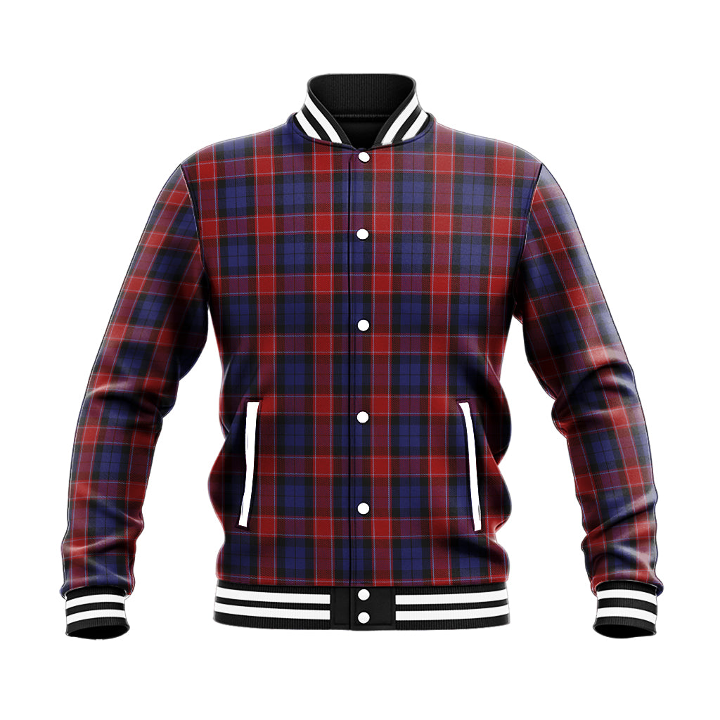 Graham of Menteith Red Tartan Baseball Jacket - Tartan Vibes Clothing