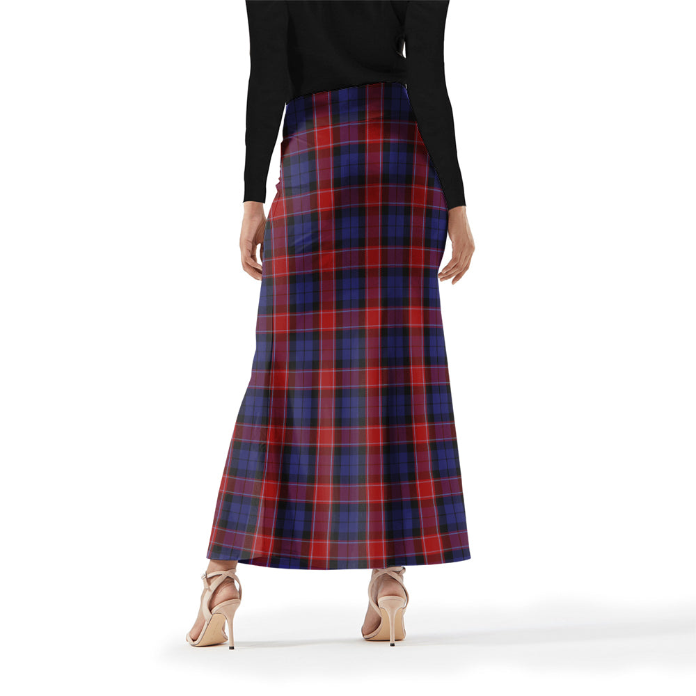 graham-of-menteith-red-tartan-womens-full-length-skirt